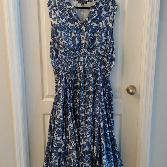 Chelsea & Theodore 100% Cotton Dress. Size 2X - Picture 7 of 11